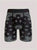 Men's Breathable Paisley Boxer Briefs, Black