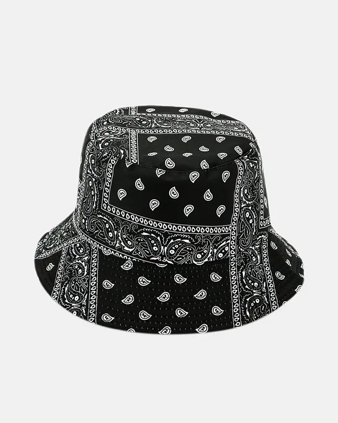 Black Embroidered DPMNM USVI Bucket Hat main image 1