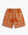 KT-055 Paisley Shorts Orange Red