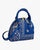 KW-001 Paisley Handbag Blue