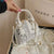 KW-001 Paisley Handbag White