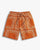 KT-055 Paisley Shorts Orange Red