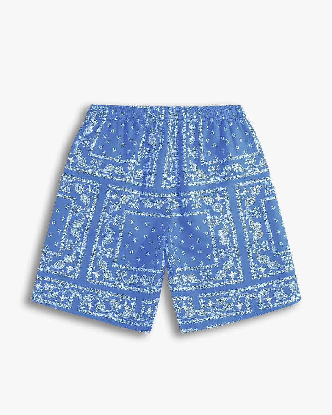 KT-055 Paisley Shorts Blue – Trooper America