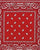 KH-001 Paisley Hoodie Red