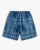 KT-055 Paisley Shorts Navy Blue