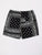 PK-001 Paisley Shorts Black