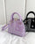 KW-001 Paisley Handbag Light Purple