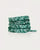 Bandana Paisley Shoe Lace 47-inch, Dark Green/White