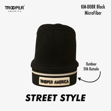 Load image into Gallery viewer, KM-008R Black MicroFiber Street Style - SKATEBOARDING SLIP-ON SHOE
