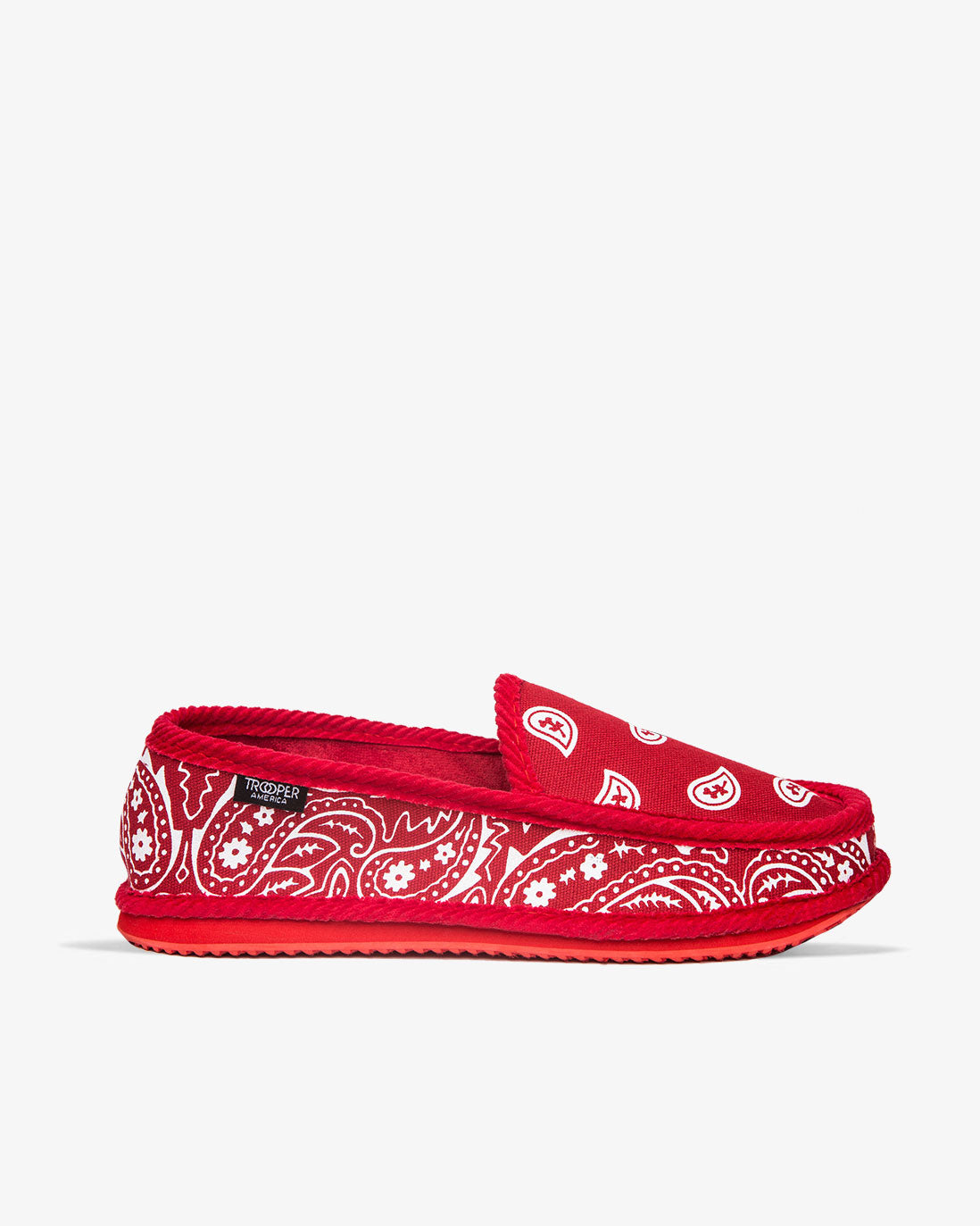Bandanna Slides-Red Orange – Addicted 2 Shoes, LLC